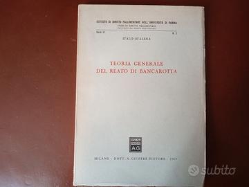 Teoria generale del reato di bancarotta - Scalera