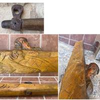 Asta stanga carretto siciliano sculture Sicilia