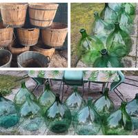 damigiane e ceste arredamento casa giardino