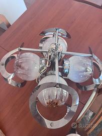 Lampadario Vintage Space Age anni’ 70