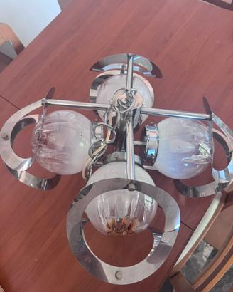 Lampadario Vintage Space Age anni’ 70