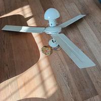 VENTILATORE A SOFFITTO CON LUCE