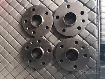 KIT 4 DISTANZIALI BLACK 12+12mm +BULLONI ANTIFURTO