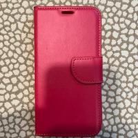 Cover fucsia per Iphone 12 e 12Pro a portafoglio