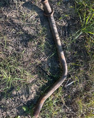 Tubo di scarico inferiore trattore fiat 540DT