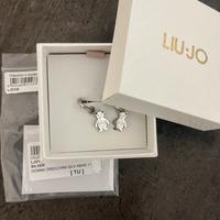 Orecchini acciao liu jo orsetto