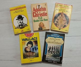 Set 5 libri gialli