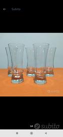 5 Bicchieri vintage Adelscott birre au malta-whisk