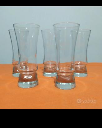 5 Bicchieri vintage Adelscott birre au malta-whisk