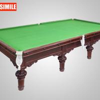 Snooker Georgiano a otto gambe in mogano massello