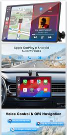 Autoradio 2 din 9" Carplay Wireless