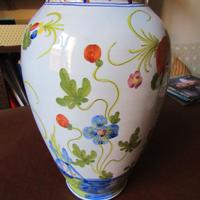 vaso grande ceramica faenza - vintage