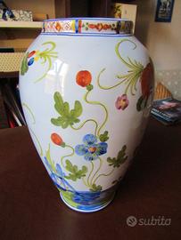 vaso grande ceramica faenza - vintage
