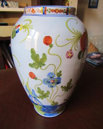 vaso grande ceramica faenza - vintage