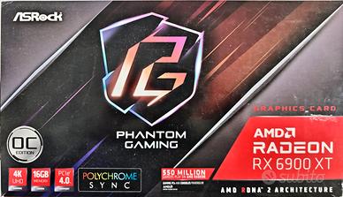 scheda video gaming 4k RX 6900 XT 16gb 