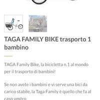 Bici trasporto bambini