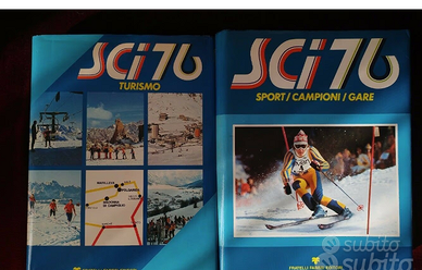 Sci 76 Fratelli Fabbri 2 libri sci sport e turismo