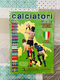 Album calciatori panini 1975 76 completo
