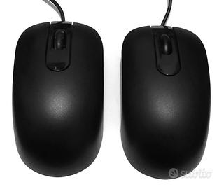 2 Mouse USB Cablato Ambidestro per PC / Portatile