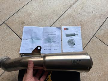 Scarico UNIT GARAGE bmw nine t omologato