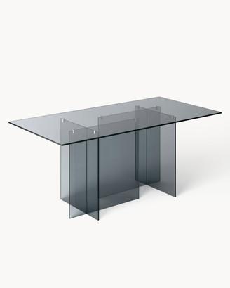 Tavolo da pranzo ANOUK in vetro MAI APERTO NUOVO