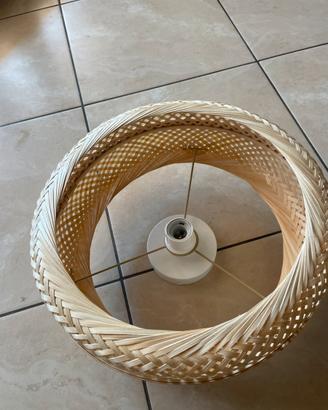 Plafoniera Natura Planga da 43 cm