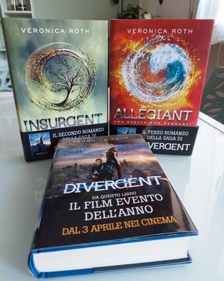 Saga Divergent prima edizione - 3 libri
