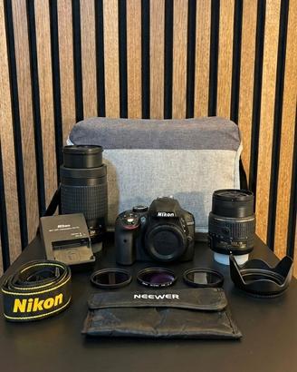 Nikon d3300 Kit 2Lenti+Borsa+Accessori