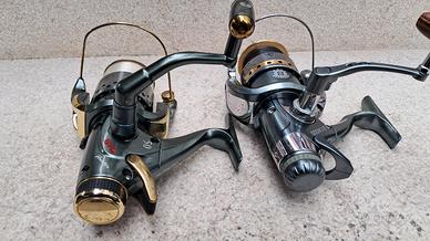 PREZZO SPEDITI.Coppia di mulinelli con baitrunner
