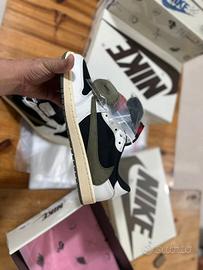 Jordan 1 Retro Low OG SP Travis Scott Olive EU40