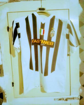 Maglia originale Juventus di Nedved autografata