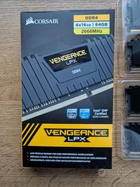 Corsair Vengeance LPX 64 GB (4x16GB)