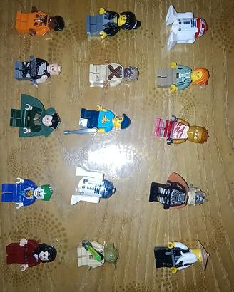 Lotto rari personaggi Lego 