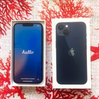 iPhone 13 128gb midnight, batteria nuova, scatola