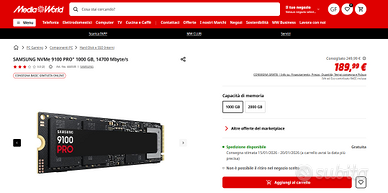 Samsung 9100 Pro Ancora con sigilli