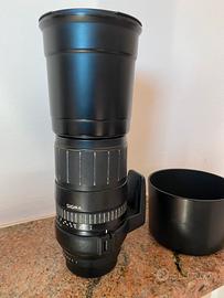 Teleobiettivo Sigma 170-500 per pentax  K AF