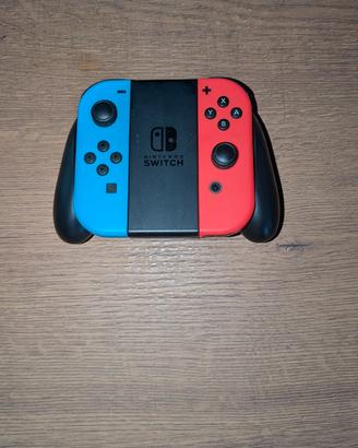 Joy-Con Nintendo Switch Rosso/Blu + Grip