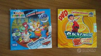 DVD cartoni animati kinder e ferrero originali