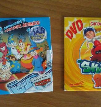 DVD cartoni animati kinder e ferrero originali