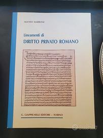Lineamenti di diritto privato romano, Marrone