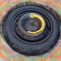 Ruota di scorta a 5 fori , Mis. T 125 x 80 x R 15
