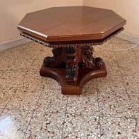 Tavolino in noce porta tv