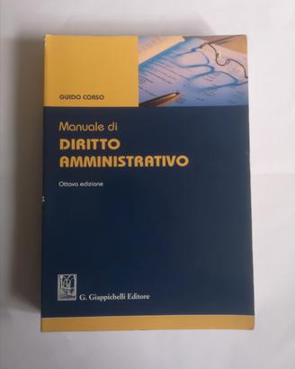 Manuale diritto amministrativo