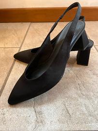 Slingback nere donna