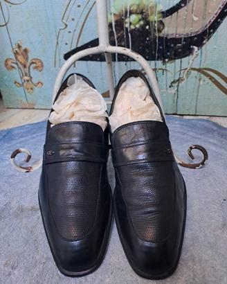 Mocassini uomo Luciano Ilari vera pelle Made in It