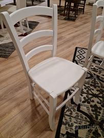 Sedie in legno Classiche o Bianche Massello 