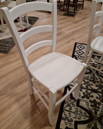 Sedie in legno Classiche o Bianche Massello 