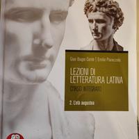 Libro LEZIONI DI LETTERATURA LATINA- Conte e Piane