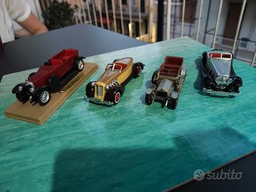 4 modellini antichi matchbox solido