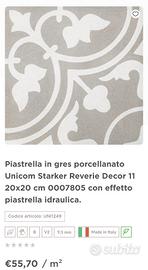 piastrelle Unicom Starker reveire décor 20x20 cm 